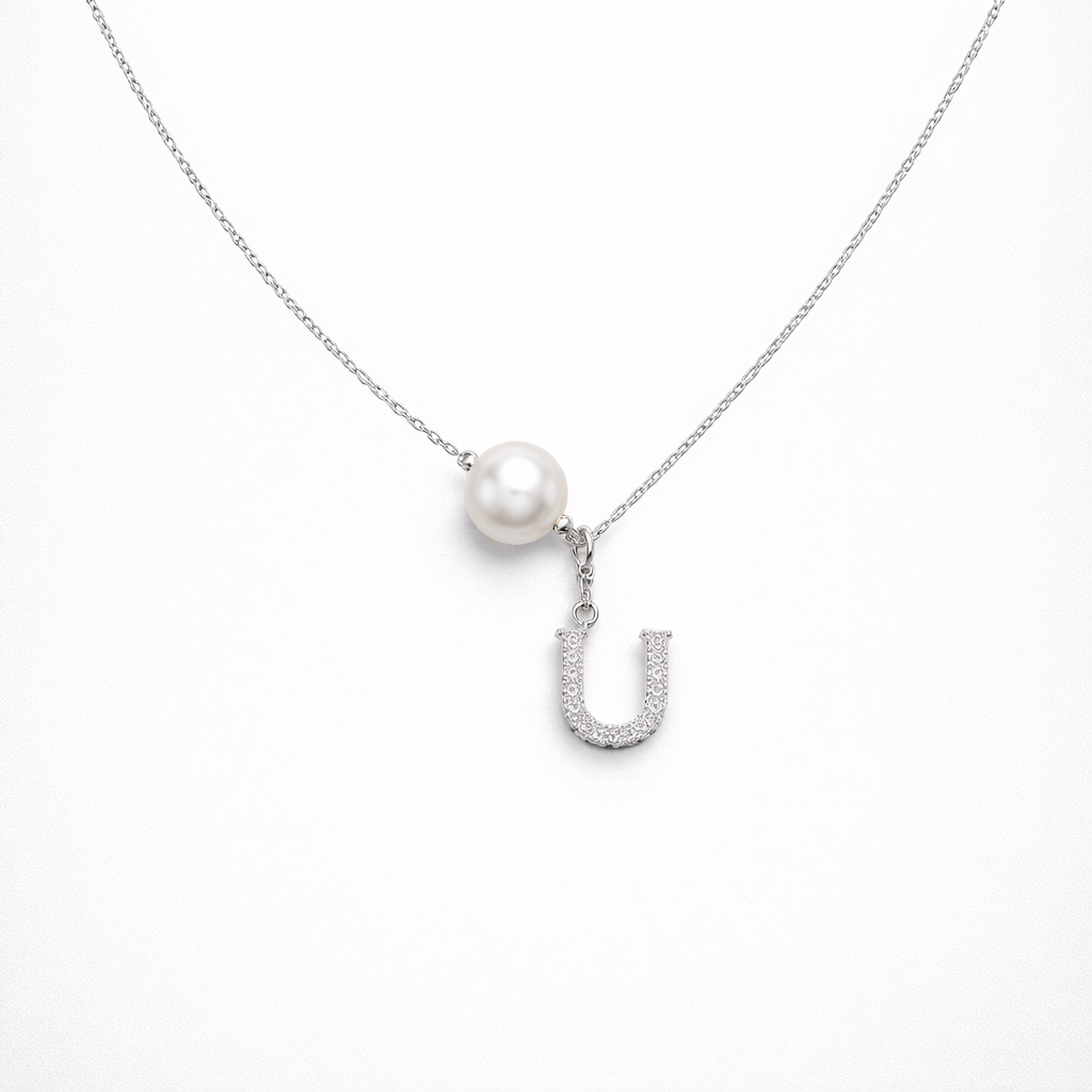 U PEARL NECKLACE