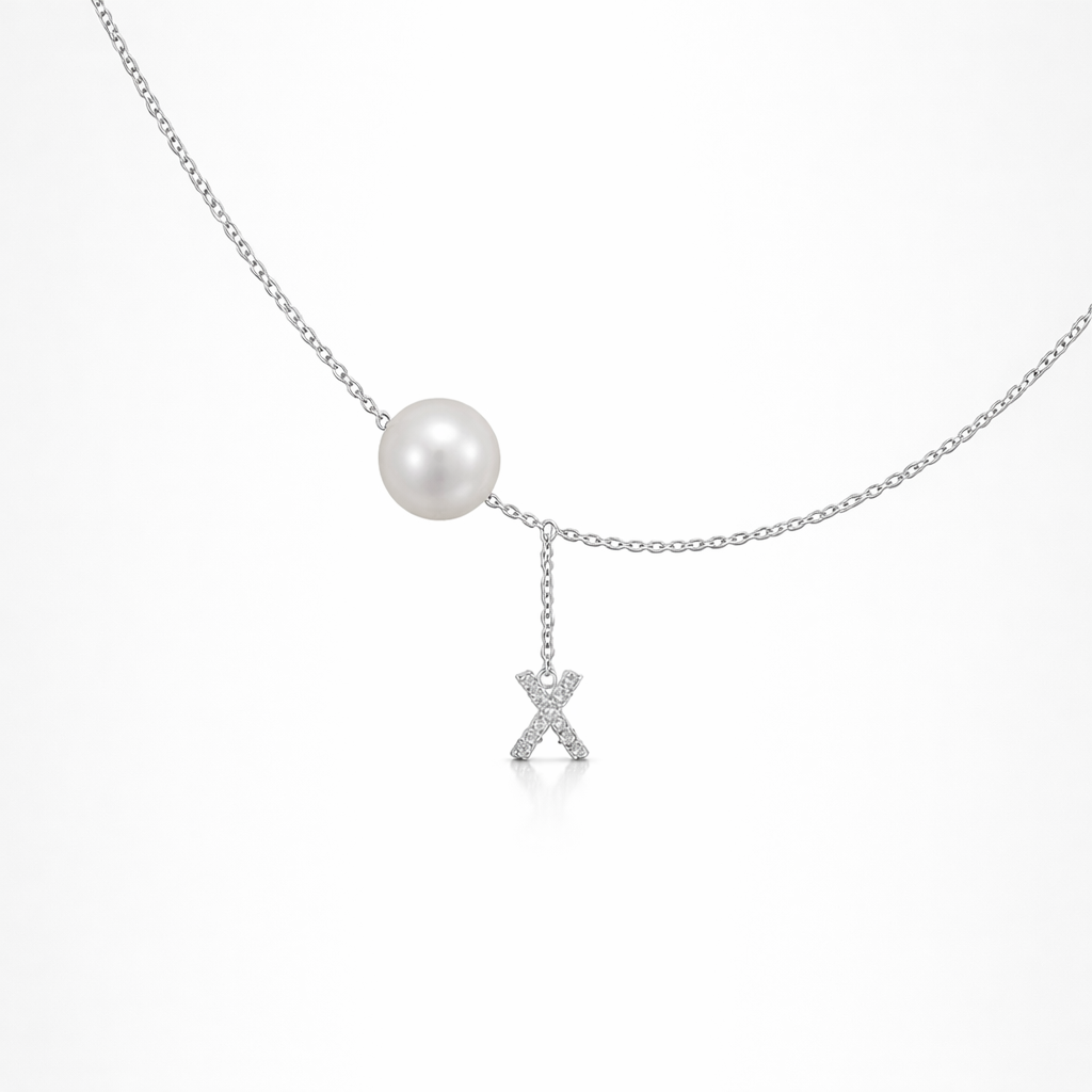 X PEARL NECKLACE
