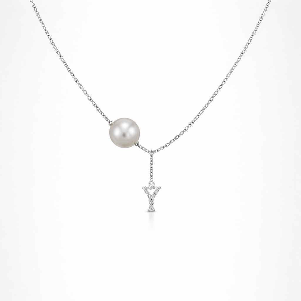 Y PEARL NECKLACE