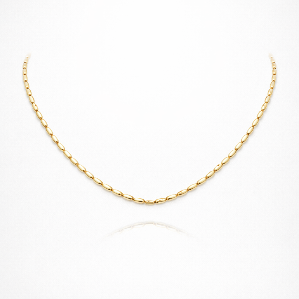 gold necklace