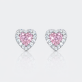 heart earring studs